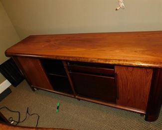 ADAC Tambour Door Credenza