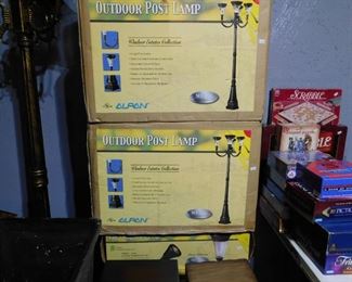 Outdoor Lamp Posts New In Box