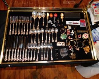 Alvin Sterling Silver Flatware