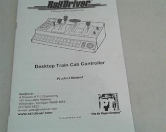 RAIL DRIVER DESKTOP TRAIN CAB CONTROLLER