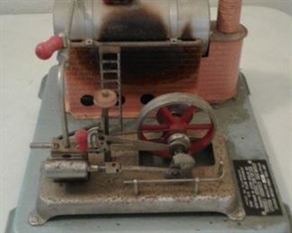 DRY FUEL FIRED STEAM ENGINE BY JENSEN MFG CO