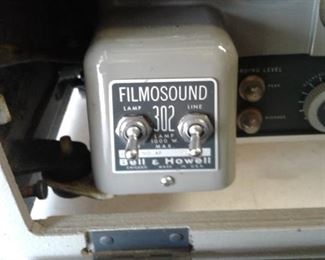 VINTAGE 1960'S BELL AND HOWELL FILMOSOUND PROJECTOR'
