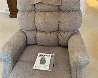 Electric lift and reclining chair by Golden