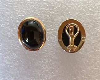 Pierced Earrings Marked 585 - 14K