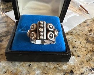 Ring marked Sterling