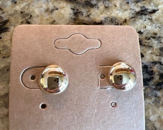 Earrings Marked 14K Gold