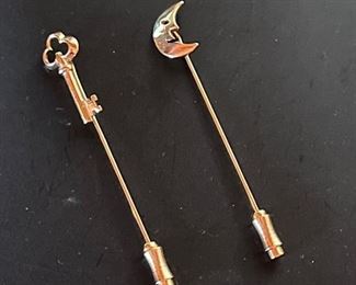 Stick Pins Marked Sterling