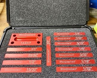 Woodpeckers Straight Edge Rule Set