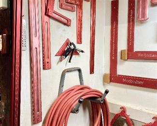 Woodpeckers Woodworking T-Squares and Center Square.