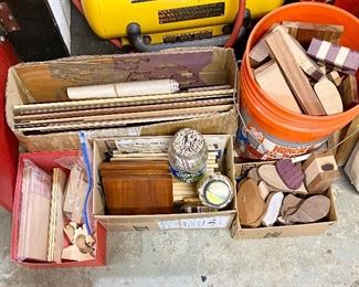 Variety of Exotic Woods