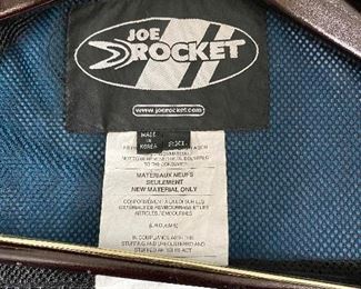 Joe Rocket Mesh Jacket Label