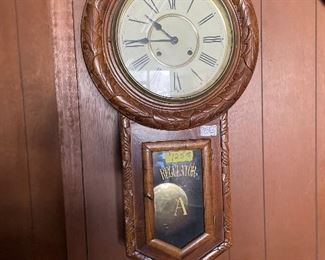 Antique wall clock