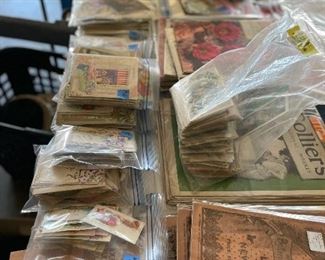 Paper galore -- trade cards and more