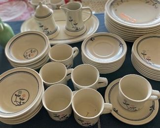 Set of nice pottery dishes