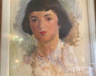 Portrait by Karl Wolfe