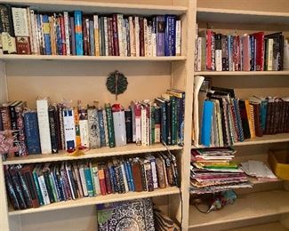 Large collection of religious books