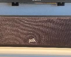 Polk audio soundbar and speakers
