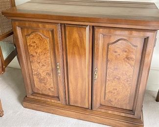 Thomasville Burled Veneer front credenza