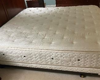 King size matress and box spring only. 