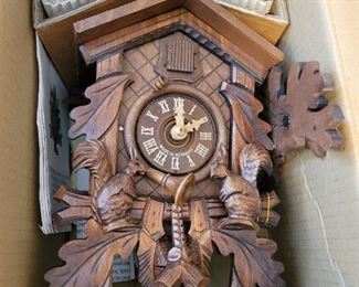 Cuckoo Clock by Hubert Herr New in Box