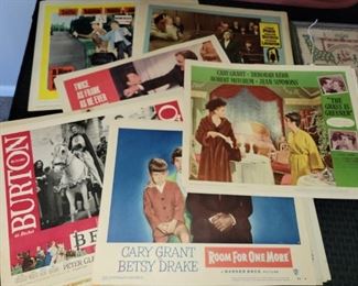 Large Vintage 1950s and 1960s Movie Lobby Card Collection