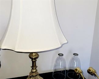 Brass Lamp, Brass Wall Sconces