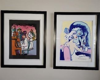 R.J Hohimer Signed Lithographs