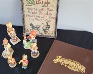 Jacksonville 150 Year Family Album Book, Goebel Hummels, Antique Stitch Art 