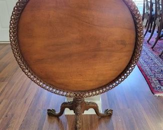 Beautiful Ball in Claw Flip Table by Schmieg & Kotzian New York