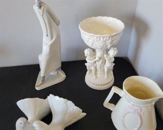 Lladro Spain Porcelain, Lefton, Belleek 