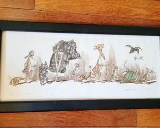 Boris O'Klein signed art 