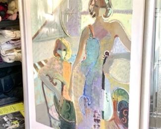 Sabzi - "Sweet Memories" Limited Edition Hand Embellished Serigraph, Numbered and Hand Signed $550.