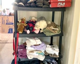 Shoes, Clothing, linens