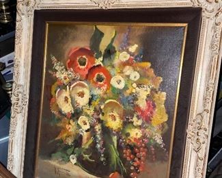 Antique oil painting