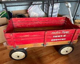 Vintage Radio Flyer Red Wagon