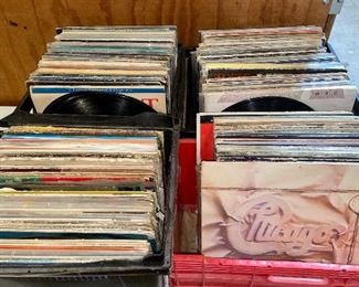Record albums 1950s three 1980s