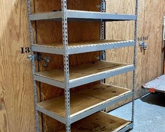 Heavy duty metal storage racks