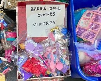 Vintage Barbie doll clothes