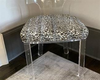 ACRYLIC SIDE CHAIR