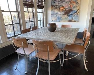 60” SQUARE DINING TABLE 