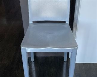 5 EMECO/STARCK HUDSON ALUMINUM STOOLS