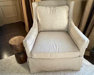 LEE INDUSTRIES LINEN CHAIR 