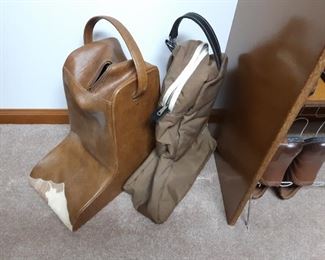 Boots travel bags, master closet