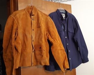 These hang on the master closet door.