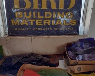 Advertising and stained glass accessories