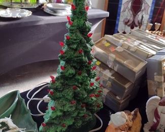 Vintage Ceramic Christmas Tree