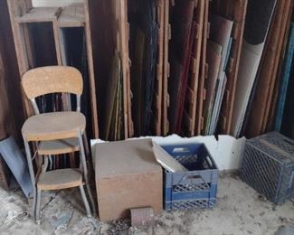 Stained glass sheets and accessories to make stained glass art