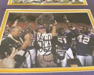 East Carolina Pirates Signed Photo