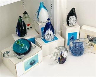 Collection of  Paperweights