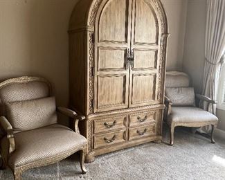 Bernhardt brand (clothing) Armoire. This furniture is well made, solid furniture.